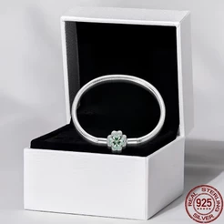 Pulseira feminina Original S925 prata de alta qualidade não-desbotamento adequada para pulseira DIY jóias fazendo presen