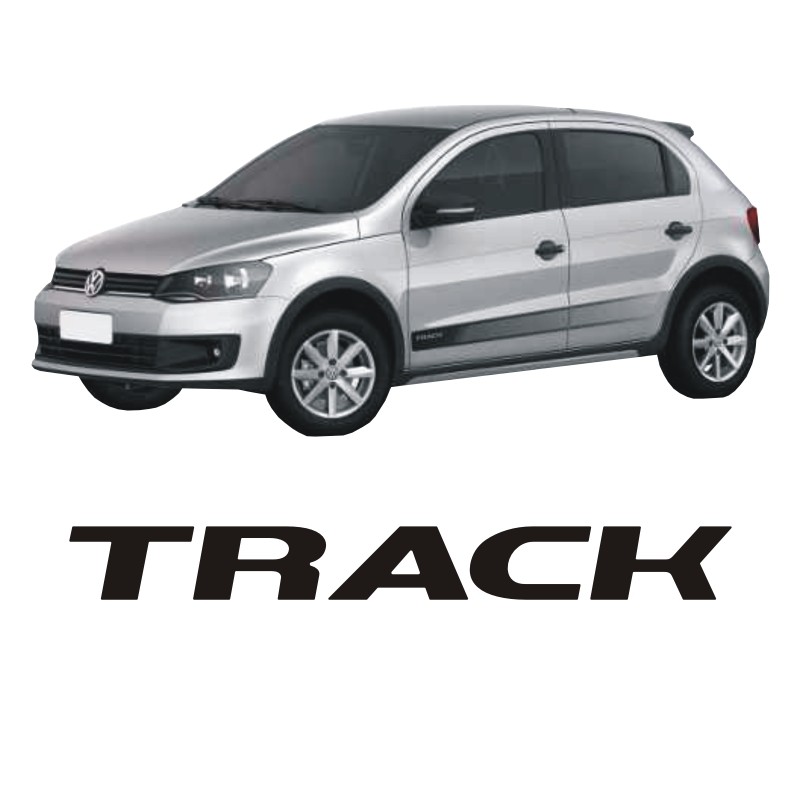 Adesivo Emblema Track Resinado Gol E Voyage G6 13/16 em Oferta na Shopee