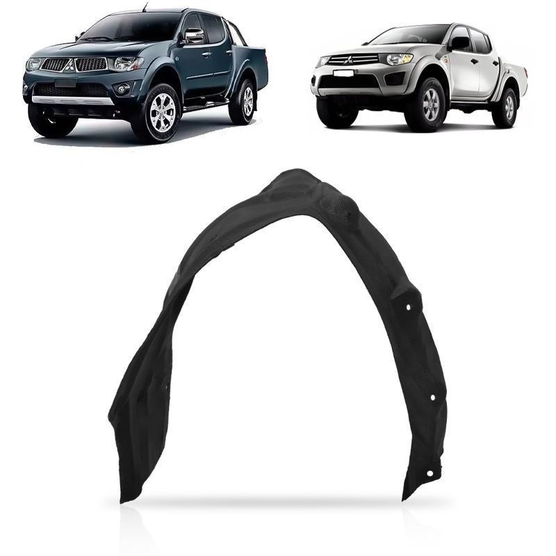 PARABARRO DIANTEIRO MITSUBISHI L200 TRITON 2007 A 2015 PARTE TRASEIRA LADO ESQUERDO - 5370A275