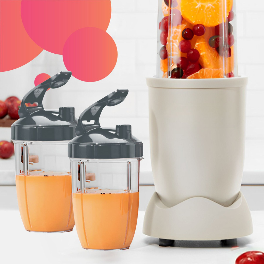 Combo de Reposição Para Liquidificador Nutribullet 2 Copos 530ml + 2 Tampas FlipTop