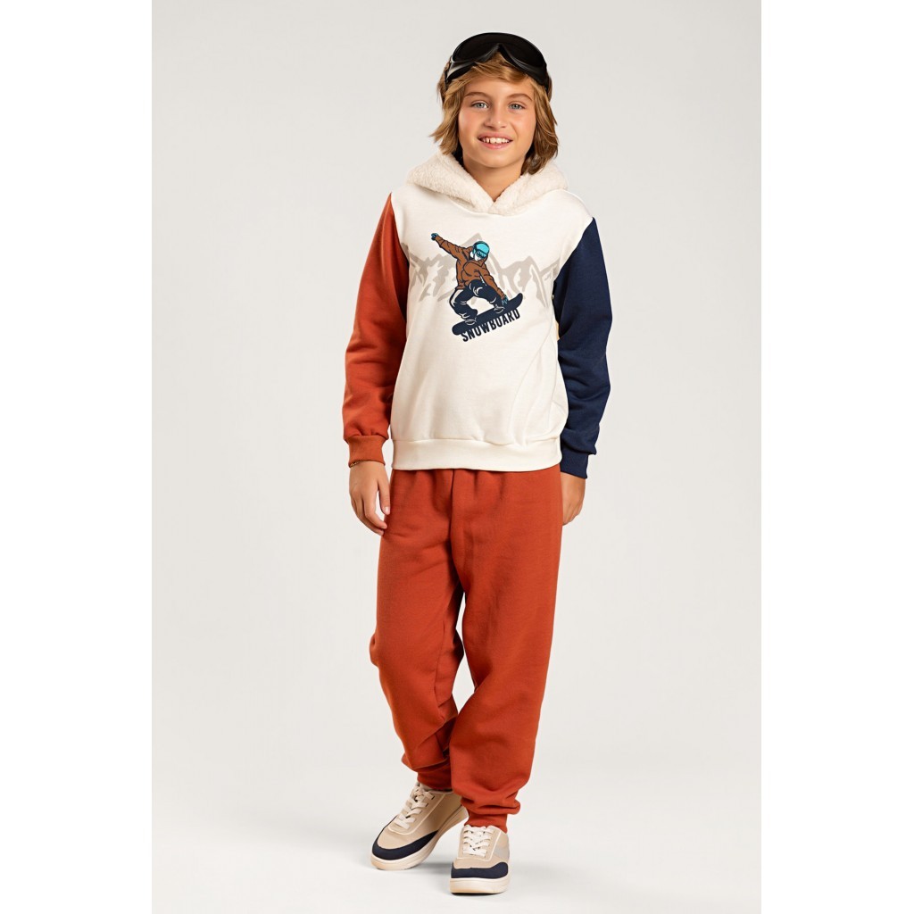 Conjunto Infantil Masculino Snowboard em Oferta na Shopee