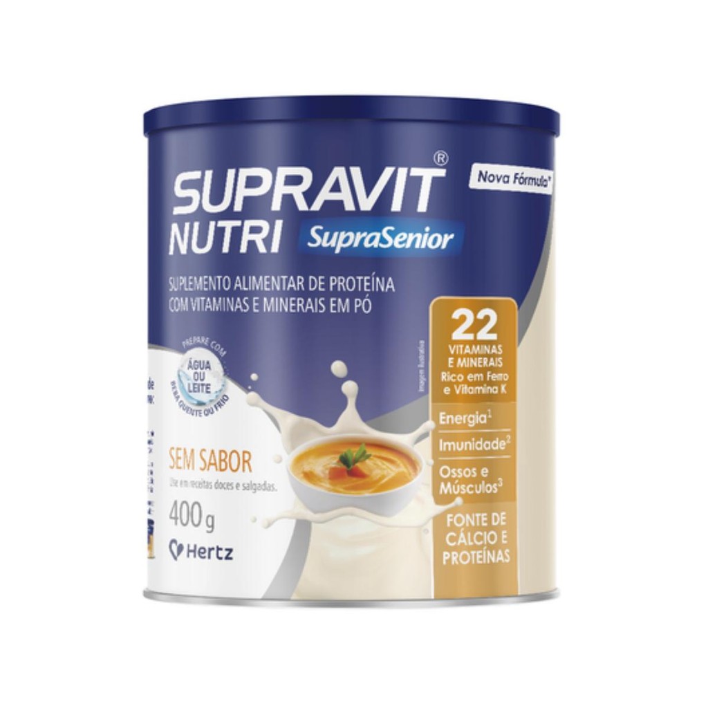 Supravit Nutri Sem Sabor 400g
