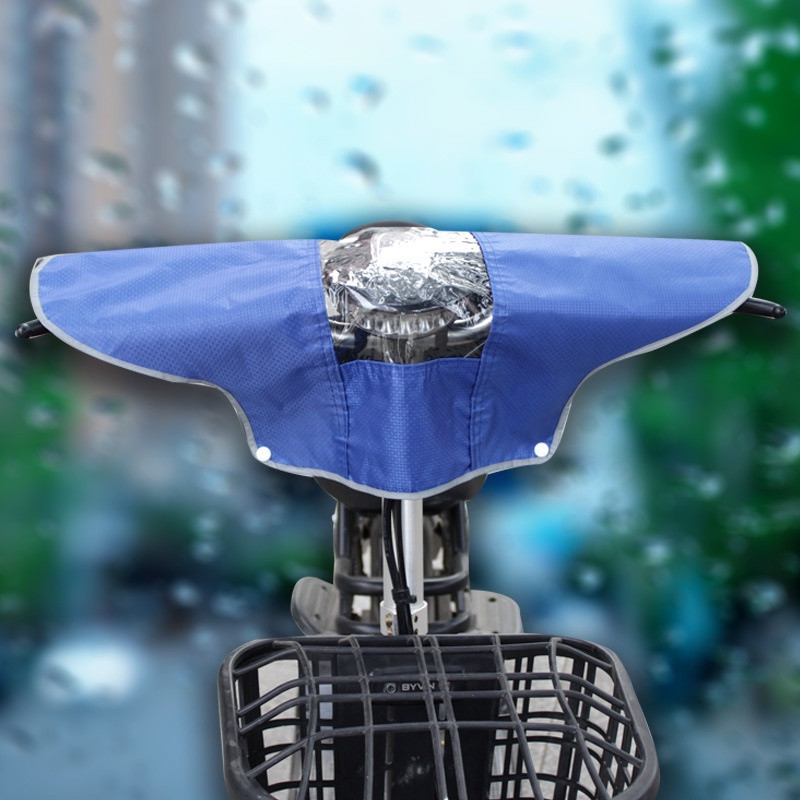 Capa De Chuva Para Scooter Elétrica-Mantenha Seu Passeio Seco E Protegido/Frontal Motocicleta — imagem 2 de 2