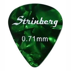 Paleta Palheta Strinberg 0.71mm Média Violão Guitarra Viola