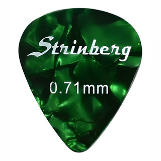 Paleta Palheta Strinberg 0.71mm Média Violão Guitarra Viola em Oferta na Shopee