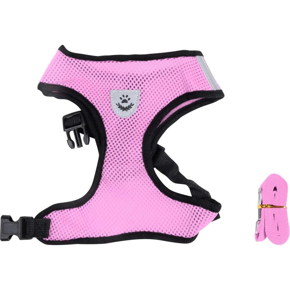 Coleira Peitoral para Porte Pequeno Rosa G 7Kg Kala