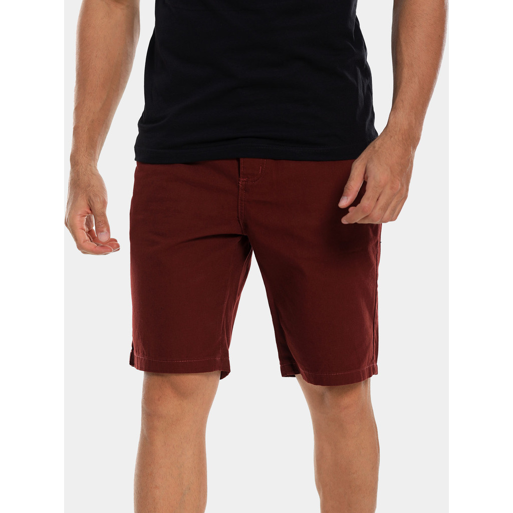 Bermuda Sarja Masculina Bamborra Tradicional Vinho