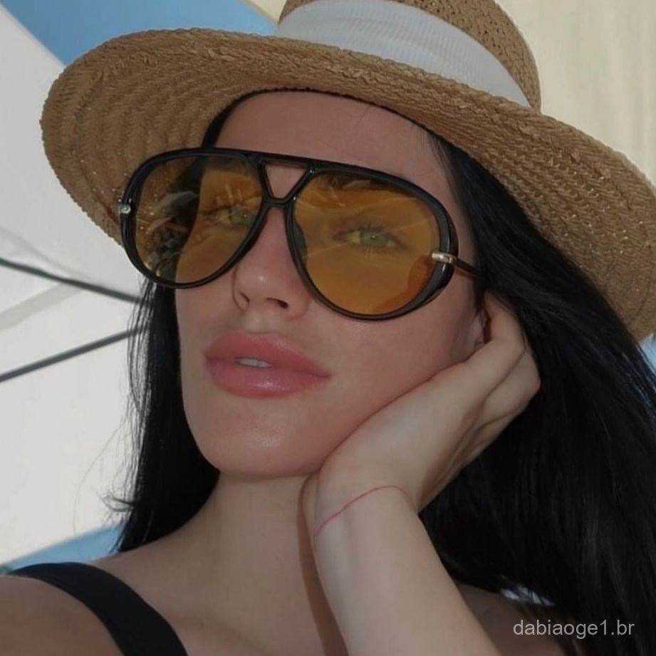 Óculos de Sol Estilo Piloto de Alta Qualidade Personalidade Moda Europeia e Americana Brincos Pendentes em Forma de Sard em Oferta na Shopee