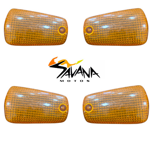 Kit 4 Lente Pisca Yamaha Rd 350 Ténéré 600 Dt 200 Xt 225 600