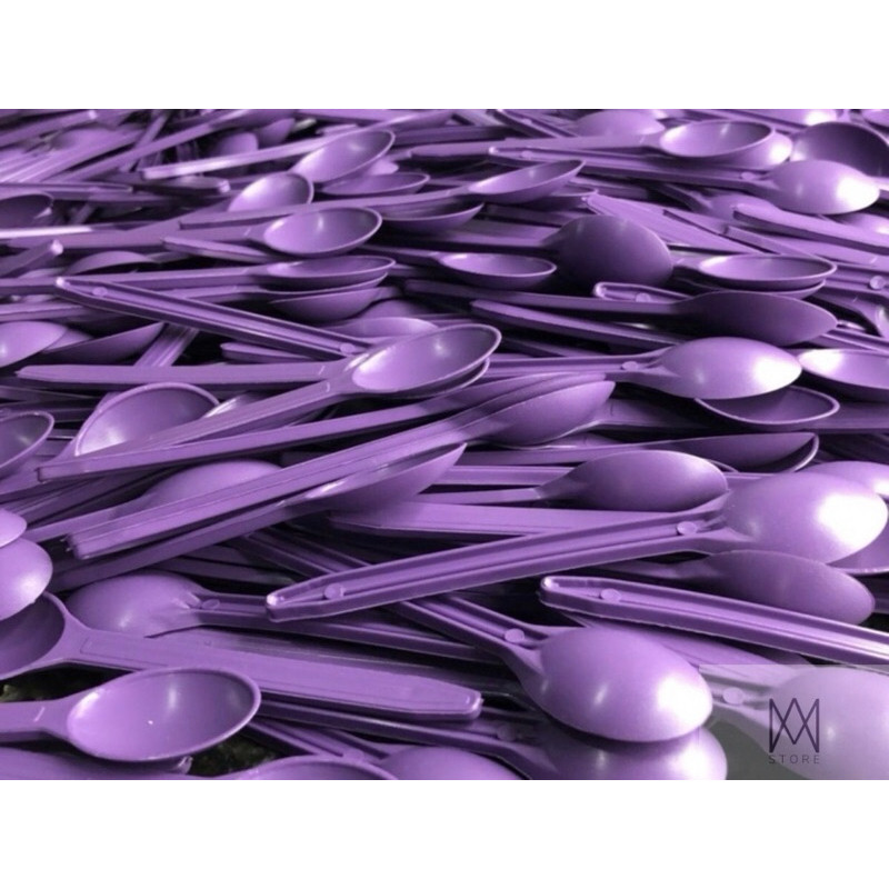 5.000 colheres roxas p/ Sorvetes e Açaí.