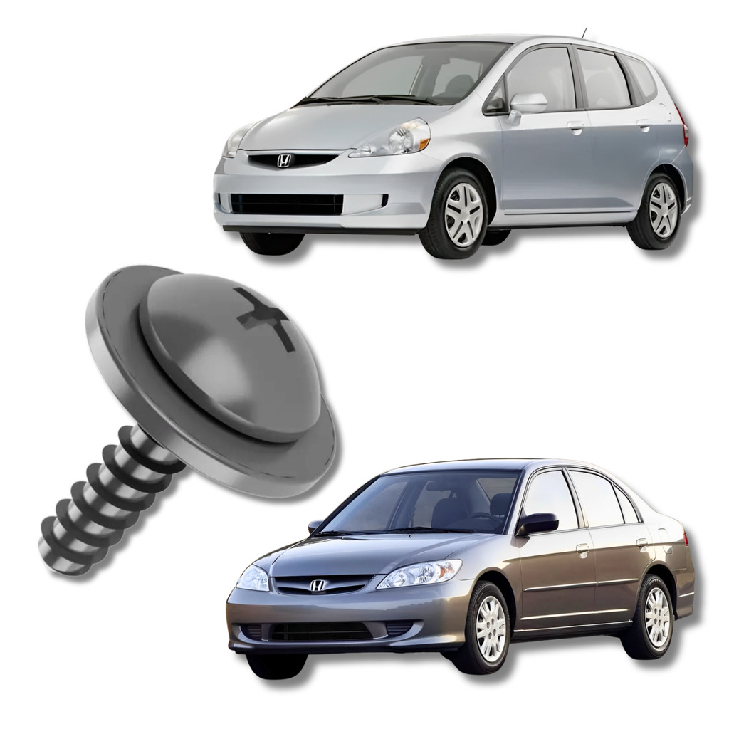 Kit de 10 Parafuso Parachoque Dianteiro e Parabarro Civic City Crv Fit