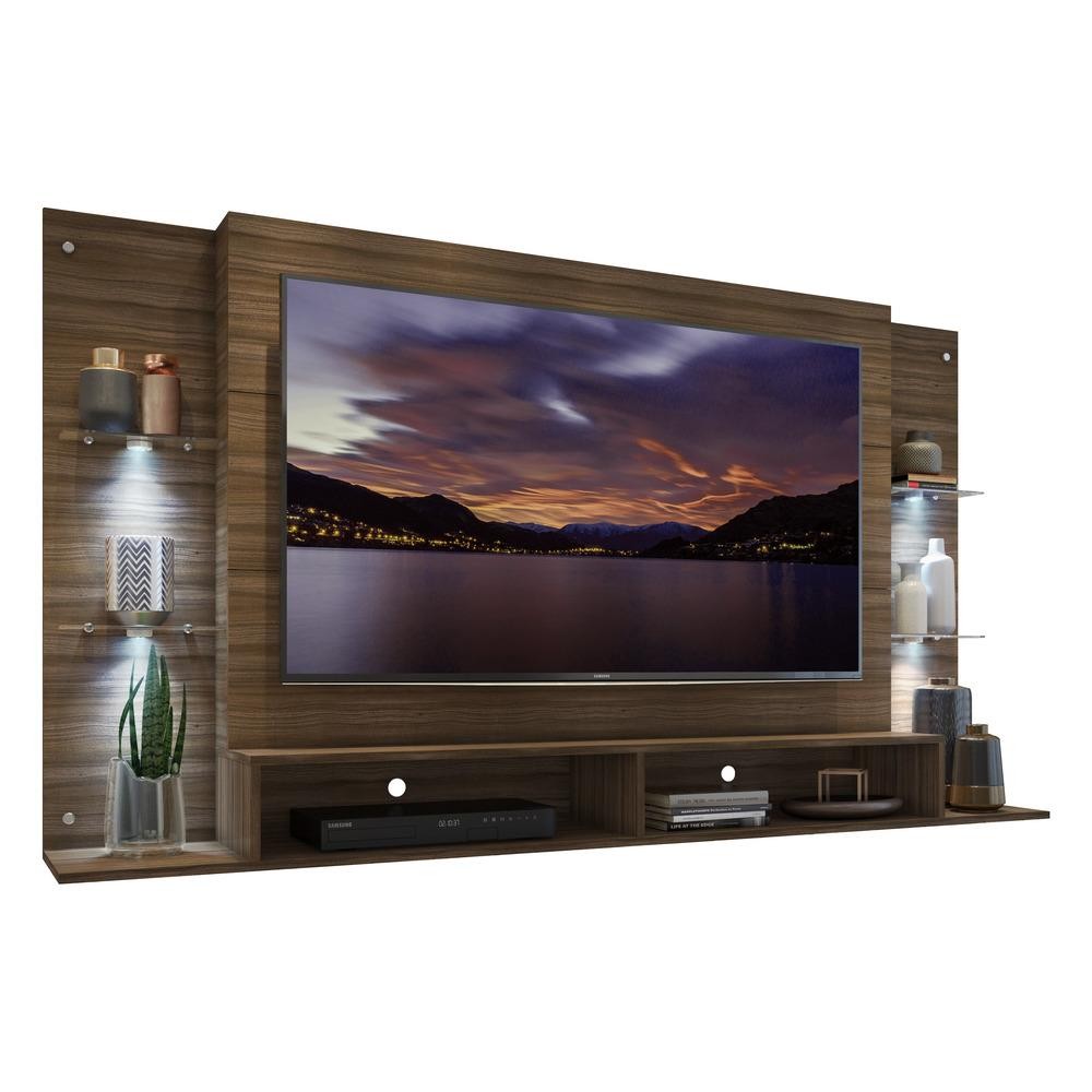 Painel TV 60" com 2 Leds Vegas Multimóveis V3396 - Home & Living