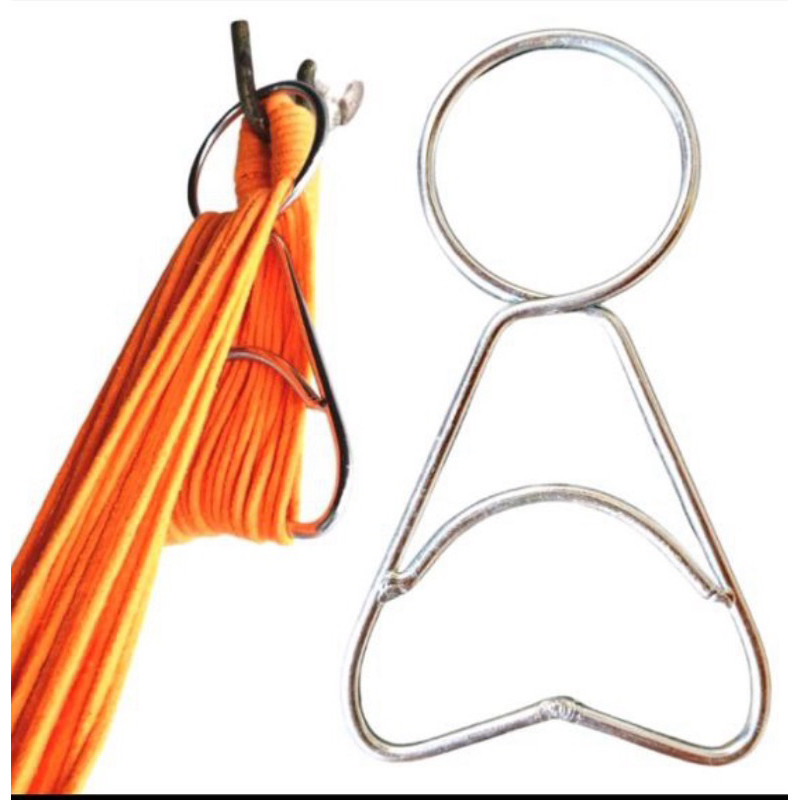 Par Encurtador Rede De Dormir Anjos Redutor De Punho De Rede Cromado Reforçado 02 Unidades