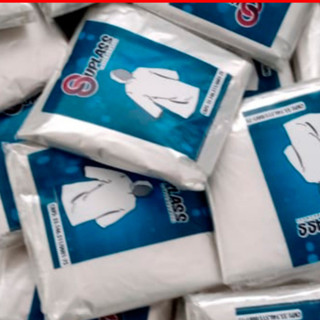 Kit com 5 e com 10 unidades de capa de chuva transparente descartáveis em Oferta na Shopee