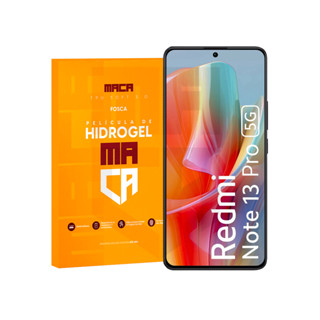 Película de Hidrogel Redmi Note 13 Pro 5g Transparente ou Fosca Frontal em Oferta na Shopee