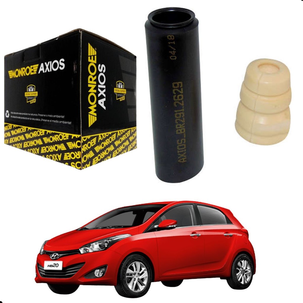 Detalhes do Batente Traseira Axios para HB20 2013 até 2019 - Cód. 044.2629