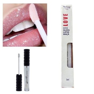 Batom Gloss Maçã Hidratante Efeito Espelhado Com Brilho e Partículas Iluminadoras - Max L…