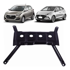 Protetor Carter De Aço 1.0mm Hb20 Hatch Sedan 2013 Até 2023
