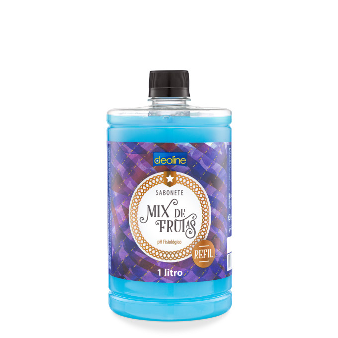 KIT C/2 SABONETE LIQUIDO CORPORAL PREMISSE MIX DE FRUTAS  1 LT