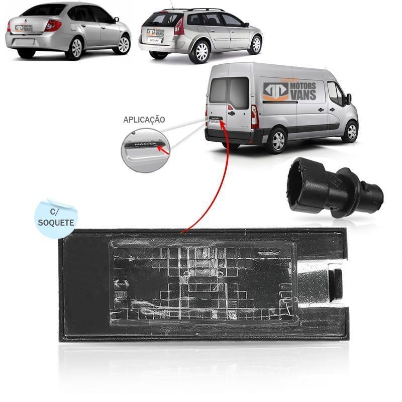 LANTERNA LUZ PLACA MASTER 2.3 2014 A 2021 - 8200480127