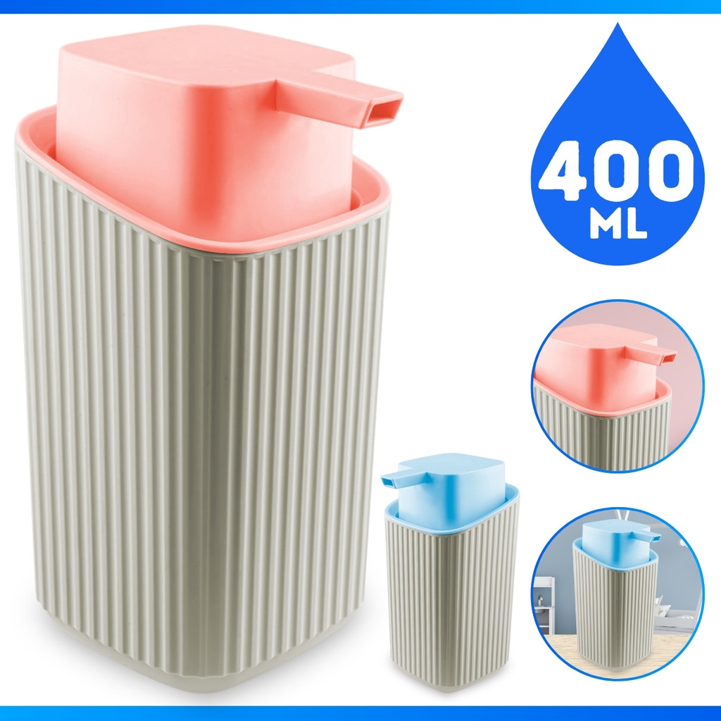 Dispenser Saboneteira Sabonete Bebê Reservatório 400ml Compacto - OFERTA