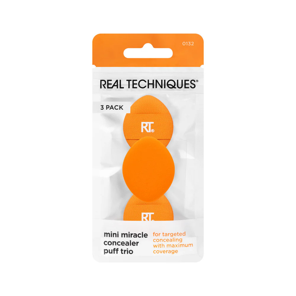 Imagem REAL TECHNIQUES - KIT 3 ESPONJAS MINI PARA CORRETIVO