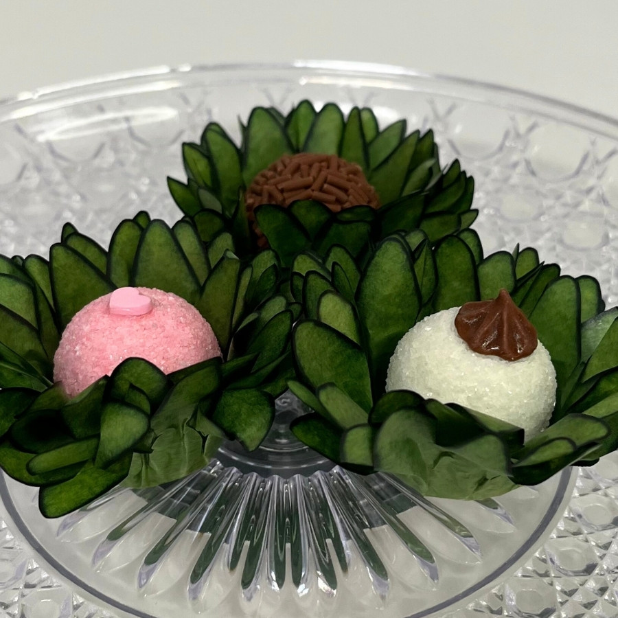 Forminha para Doces Finos - Madri Pistache - 30 unidades - Decora Doces - Rizzo