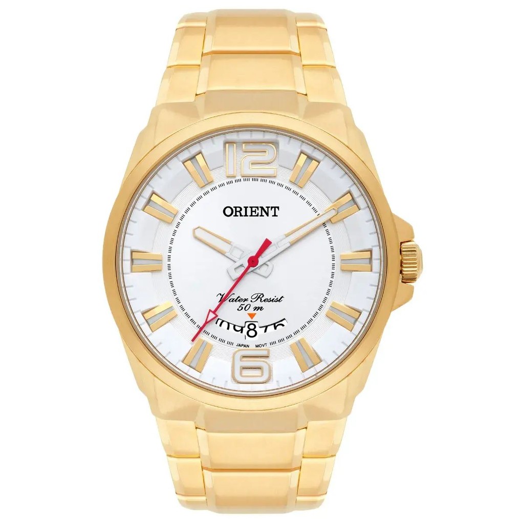 RELÓGIO ORIENT MASCULINO DOURADO MGSS1157 S2KX em Oferta na Shopee