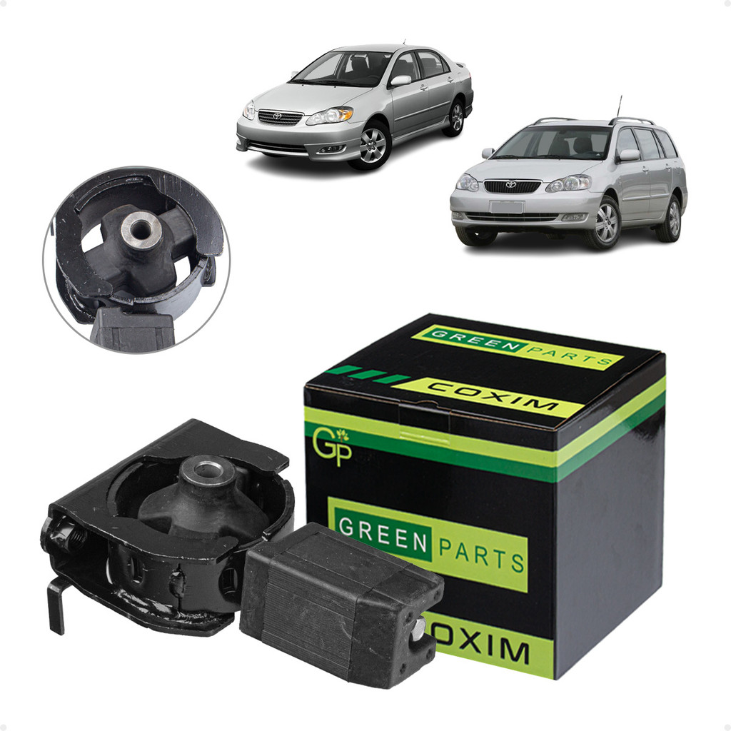 Coxim Motor Dianteiro Toyota Corolla 1.8 16V 2002 a 2008  Toyota Fielder 1.8 16V 2004 a 2007