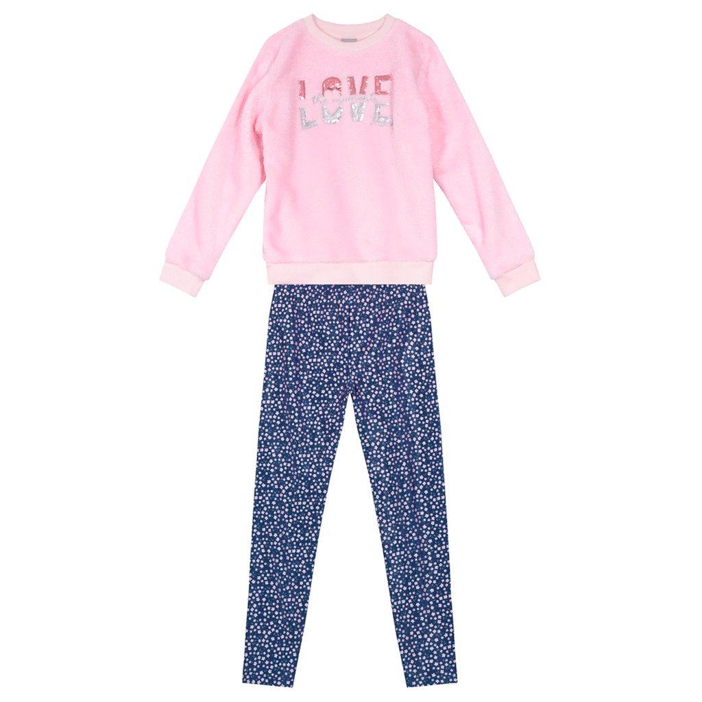Conjunto Rosa Mundi Infantil Menina - Baby & Kids Fashion