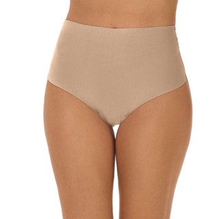 Calcinha Tanga Alta Nude Cotton Bege Zee Rucci em Oferta na Shopee