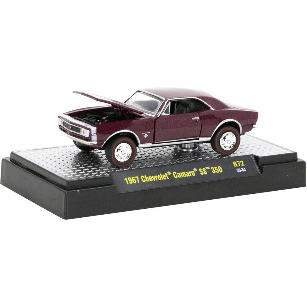 Miniatura - 1:64 - 1967 Chevrolet Camaro SS 350 - Detroit Muscle R72 - M2 Machines