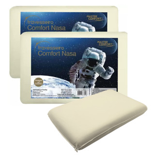 Kit 2 Travesseiros Viscoelástico Comfort Nasa Sono 50x70cm