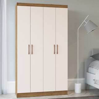 Armário Multiuso 4 Portas 8 Prateleiras Dueto Doripel em Oferta na Shopee