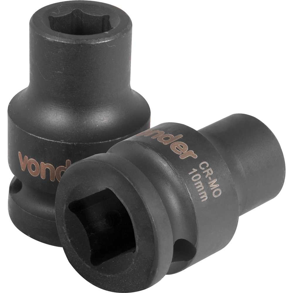 Soquete Sextavado Impacto Encaixe 1/2pol x 10mm Vonder em Oferta na Shopee