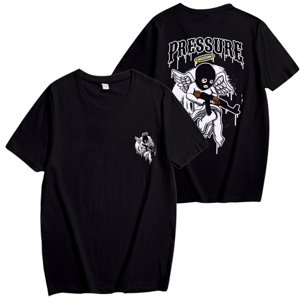 Camiseta Camisa Masculina Baby Angel Mask Gangster Ak47 Streetwear Promoção Envio Imediato
