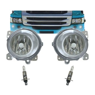 Par Farol Neblina Auxiliar Para Scania Série 4 e 5 PGR + Lâmpadas H1 Autolux 1446355 1446356 em Oferta na Shopee