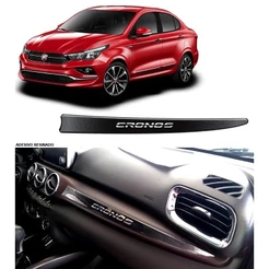 Adesivo Emblema Para Painel Fiat Cronos Resinado Decorativo