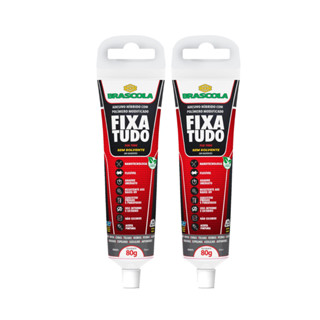Kit 2 Fixa Tudo 80g Brascola – Adesivo Selante de Alta Performance em Oferta na Shopee