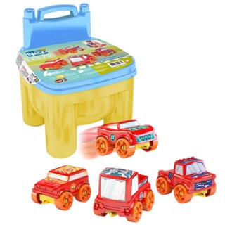 Brinkadeira Carros Click - Blocolândia Click Xk104 Dismat em Oferta na Shopee