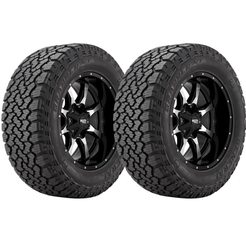 kit 2 Pneus Aro 15 235/75R15 General Tire By Continental Grabber 109T AT