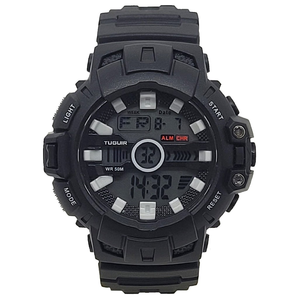 Relógio Masculino Relógio Tuguir Digital TG30412 Preto