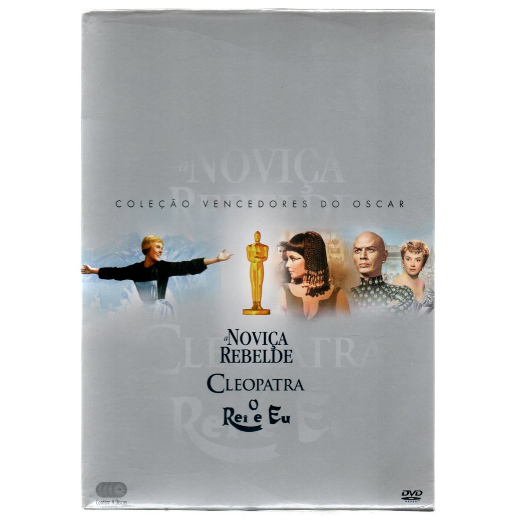 DVD A NOVIÇA REBELDE / CLEOPATRA / O REI E EU