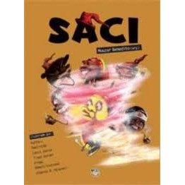 Livro Saci de Organização por Mouzar Benedito; ilustrado por Paffaro, Bpatistão, Lézio Júnior, Tiago Hois... 7274919