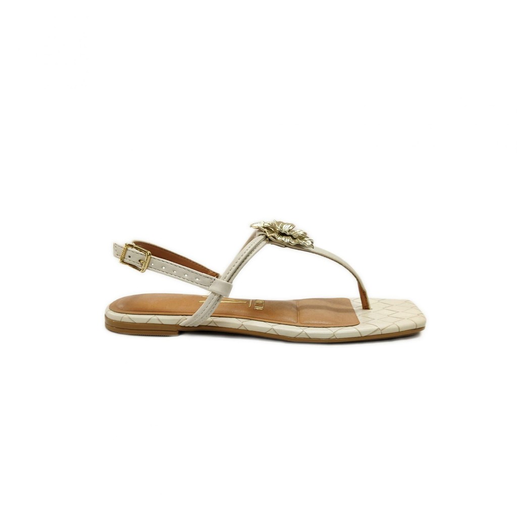 Vizzano Sandalia Rasteira Bico Quadrado Ref. 6513.101