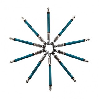Jogo de bits phillips ph2 x 90 mm encaixe 1/4" com 10 peças - Gross em Oferta na Shopee