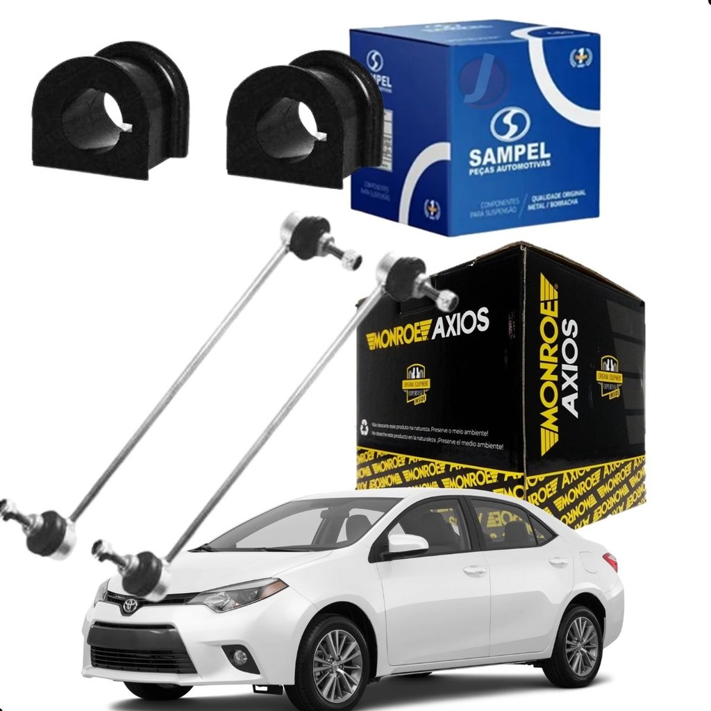 Par Bieleta Axios Toyota Corolla 2016 2017 2018+Bucha Barra