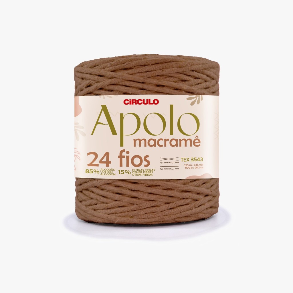 Barbante 24 fios Circulo Macrame Apolo Escolha Sua Cor em Oferta na Shopee