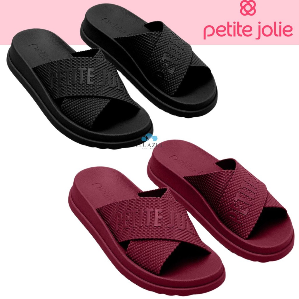 Papete Feminina Petite Jolie Moderno Tira em X Smash Lançamento Original em Oferta na Shopee