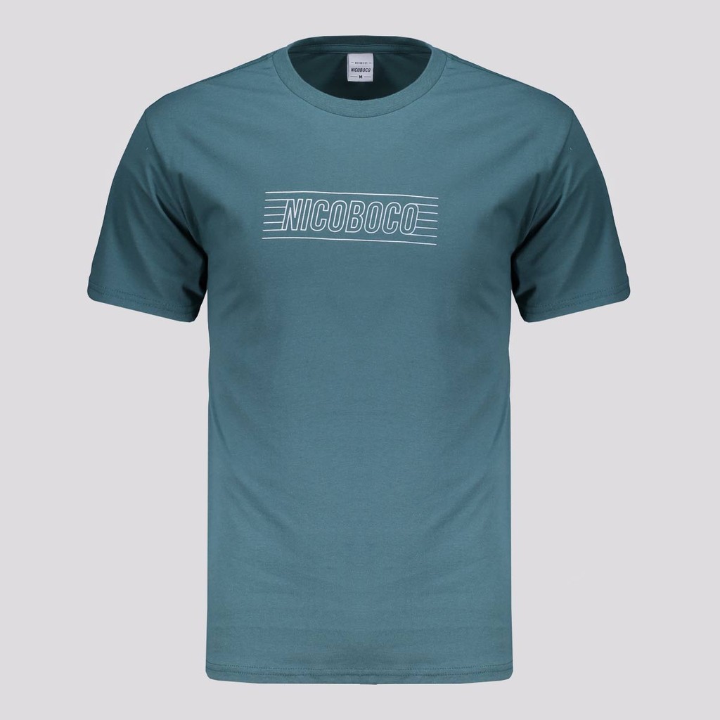 Camiseta Nicoboco Halleck Verde - Men Clothes
